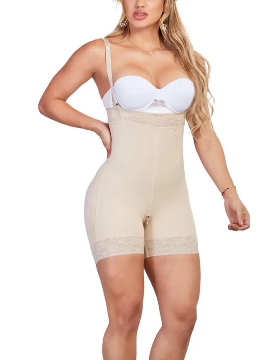 Faja strapless semicachetero