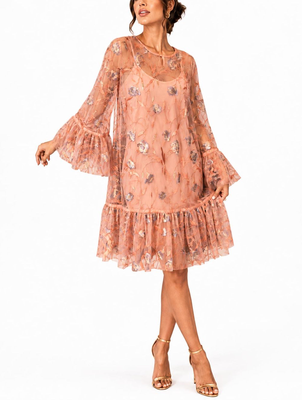 FLORAL ROBE
