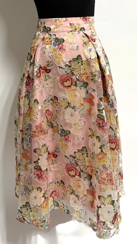 Rosy Bloom Skirt