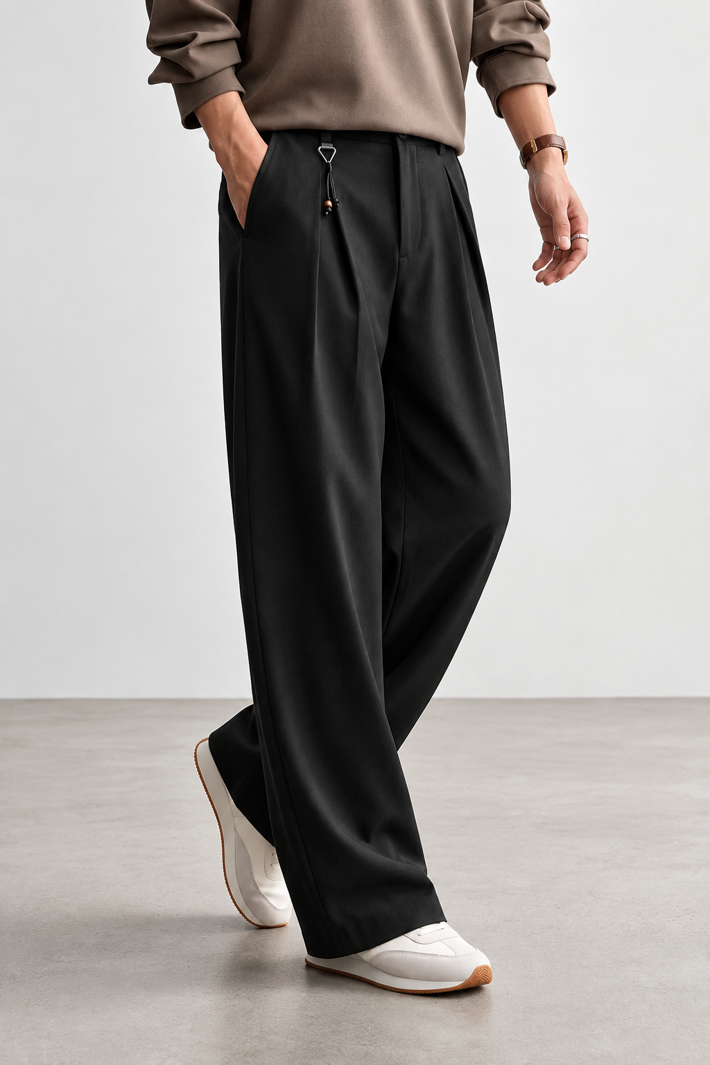 ROVAN PLEATED TROUSER