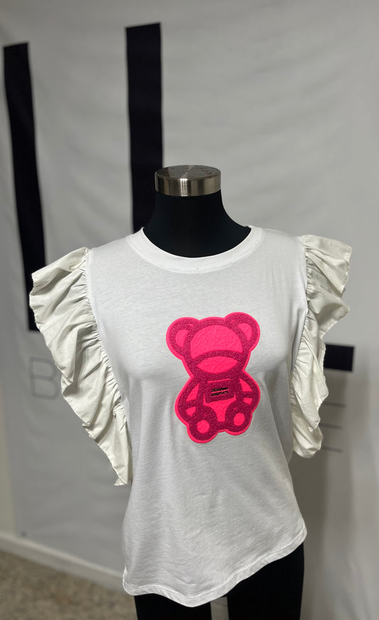Blusa Teddy Ruffles chic