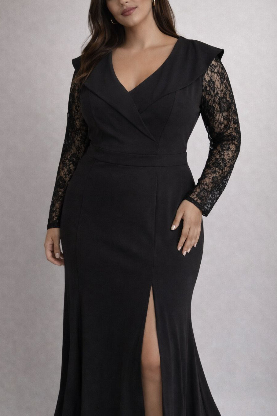 Vestido negro elegante