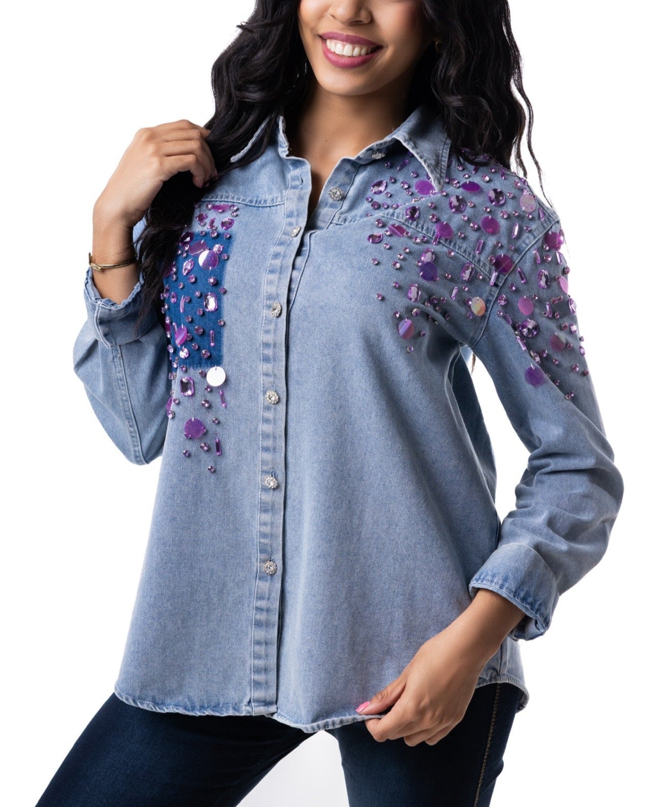 Light denim jacket