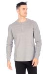 MEN'S HENLEY LONG SLEEVE