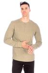 MEN'S HENLEY LONG SLEEVE