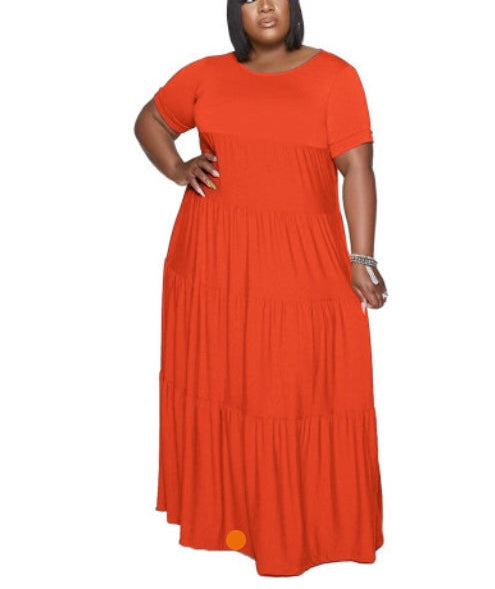 Vestidosuelto cuello redondo